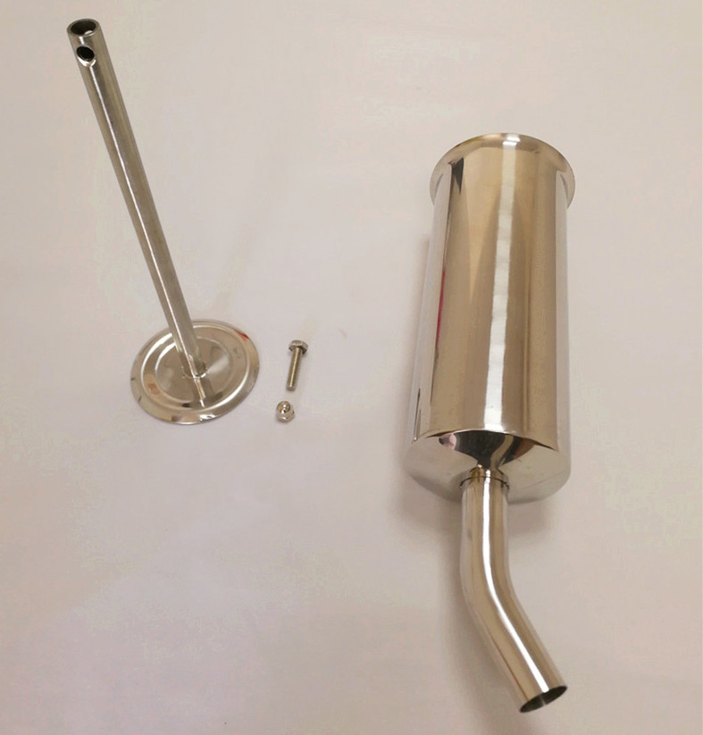 Stainless Steel Vertical Sausage Filler Hand Held Small Size For Restaurants