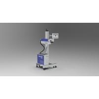 Buy cheap 0.01-3mm Depth 20W Fiber Fly Laser Marking Machine For Metal Sheet Number product