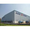 Buy cheap Prefabricated Heavy Steel Structure Workshop Construction Galvanized Steel Storage Shed from wholesalers
