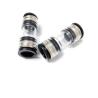 Buy cheap Round HDPE 12mm To 12mm Microduct Connectors / Couplings Transparent from wholesalers