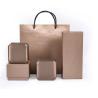 Buy cheap Sturdy PU Leather Box Khaki Paper Gift Box Packaging ISO9001 from wholesalers