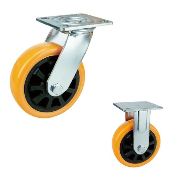 Buy cheap PVC 100x50mm Heavy Duty Swivel Caster Wheels For Industrial from wholesalers