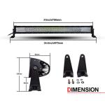 Straight Triple Row 30VDC 1020W 4x4 Driving Lights