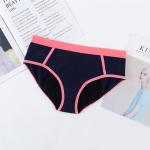 Heavy Flow Organic Cotton Menstrual Underwear For Teens 4 Layer Leakproof
