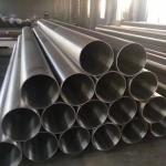 Bright Polished 304 Stainless Steel Pipe / Welded Pipe 400# Polished SS Pipe 6 -