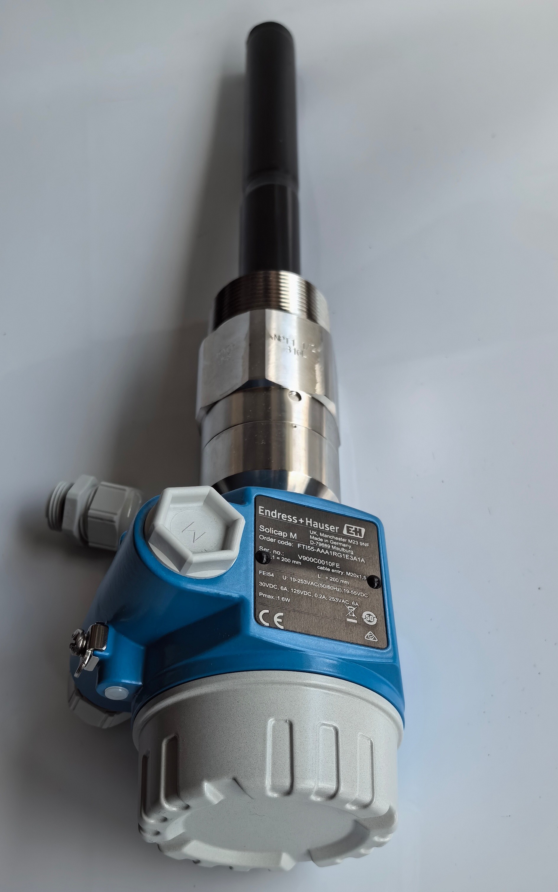 Buy cheap ATEX Endress Hauser Capacitance Point Level Detection Solicap FTI55-AAA1RG1E3A1A from wholesalers