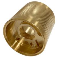 Buy cheap OEM Brass Machining Parts IGES STEP Drawing CNC Lathe Turning Parts product