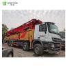 Buy cheap BENZ Chassis Second Hand Concrete Pump Truck 46meter 52m 60m from wholesalers