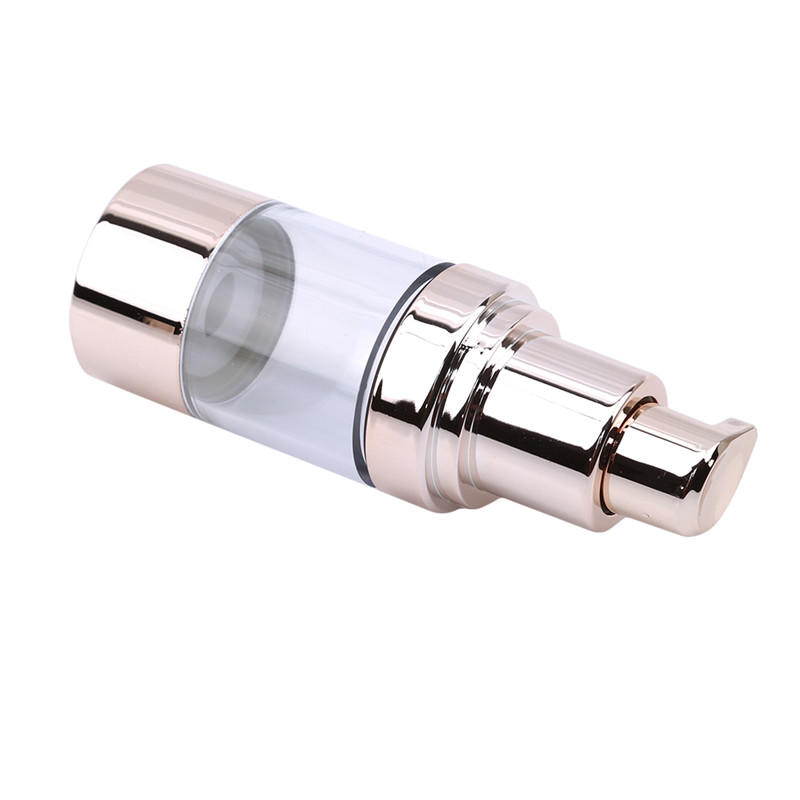 Empty Transparent Airless Serum Pump Bottles Refillable And Reusable