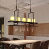 Buy cheap Candlestick Vintage Pendant Lights rectangle Black Color Chandelier Hanging Lamp (WH-VP-53) from wholesalers