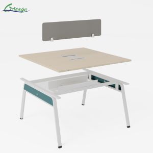 Buy cheap 1200-1400L*1200-1600W*750H Mm Open Space Office Workstation with Modern Design and Adjustable Shelves from wholesalers