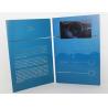 Buy cheap 5" silver printing Video Brochure Card , fair display lcd video business cards from wholesalers