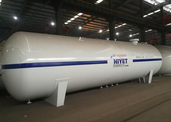 Large Lpg Bulk Storage Tank , 30 Tons 65CBM Liquid Propane Gas Tank For Gas
