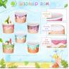 Buy cheap 8 Oz Ice Cream Cups Summer Snack Cups Ice Cream Party Paper Cup Disposable Ice Cream Bowls Paper Snack Bowls from wholesalers