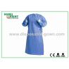 Buy cheap Ultrasonic Heat Seal SMS Disposable Surgical Gown Waterproof With Knitted Wrist from wholesalers