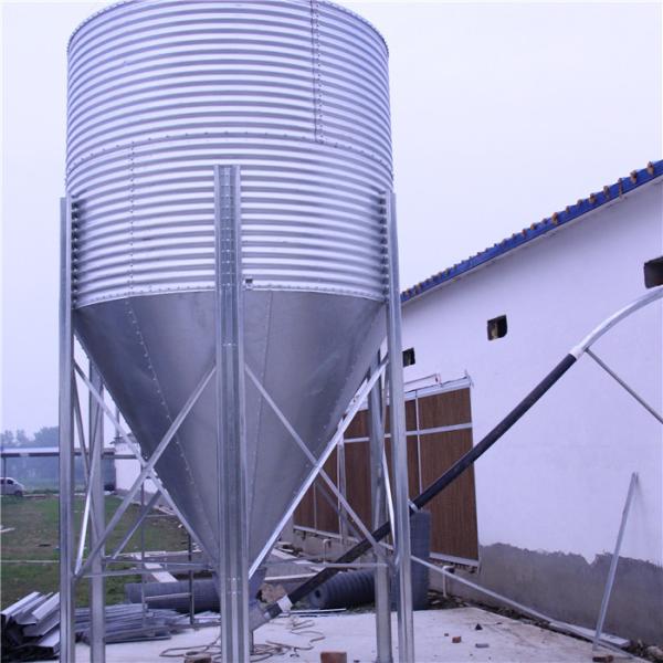 Buy cheap Steel Raising Poultry Farming Equipment Low Conical Holes Feed Drop Smoothly from wholesalers