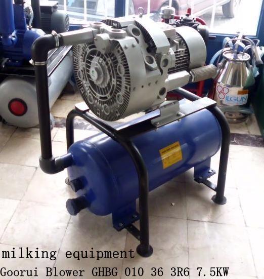 Buy cheap 7.5kw Extra High Vacuum Air Pump For Milking Machine from wholesalers