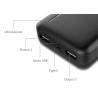 Buy cheap Portable Charger External Battery Power Bank 20000mAh 74Wh For IPhone IPad from wholesalers