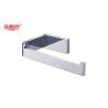 Buy cheap Brass sing toilet roll paper holder glass bathroom high quality chrome color OEM nobel brass mounting piece brass base from wholesalers