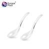 Buy cheap High quality factory direct wholesale soup plastic food spoon for restaurant from wholesalers
