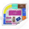 Buy cheap 06-MSWRS Pharmacy Store Zoning With Wood Warm Style from wholesalers