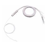 Buy cheap FTTH 0.9mm Mini Steel Tube PLC Splitter 1x16 250μm Fiber Without Connector product