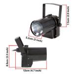 White LED Special Effects Lights DMX512 Wear Resistance Cree LED Spot Light
