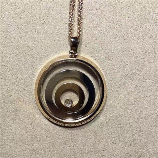 Buy cheap Chopard diamonds of happy spirit necklace 18kt gold with yellow gold from wholesalers