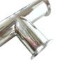 Buy cheap Customized Sanitary Stainless Steel Tri Clamp Tee for Equal Connection in Bathroom from wholesalers