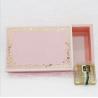 Buy cheap Pink Gold Stamping Disposable Paper Food Packaging For Cookie Gift from wholesalers