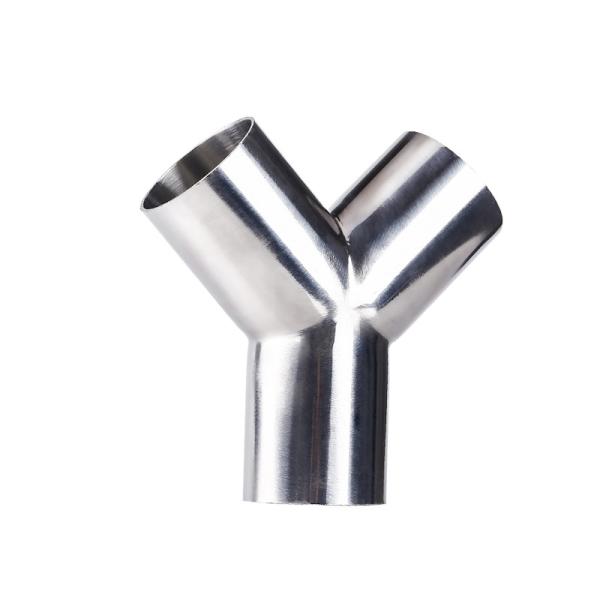 Buy cheap RTS Sanitary Stainless Steel 304 316 Pipe Fitting Tri Clamp Welding Wyes Tee Y Type Tee from wholesalers
