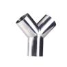 Buy cheap RTS Sanitary Stainless Steel 304 316 Pipe Fitting Tri Clamp Welding Wyes Tee Y Type Tee from wholesalers