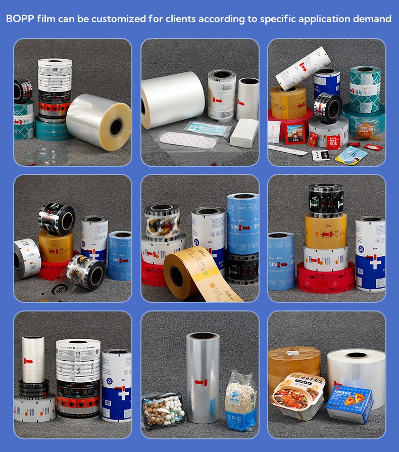 Tear Resistance Pearl White Heat Sealable BOPP Pearlescent Film Flexible Packaging Soft Plastic Film Food Wrapping