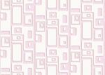 Removable Non-woven Vintage Style Living Room Wallpaper With Geometric Pattern