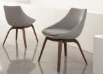 Penelope Porada Dining Chairs / Solid Canaletta Walnut Porada Furniture Italy
