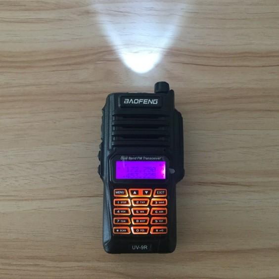 Buy cheap IP67 Dual Band Walkie Talkie 5W 128CH VOX FM Handheld Waterproof Radio from wholesalers