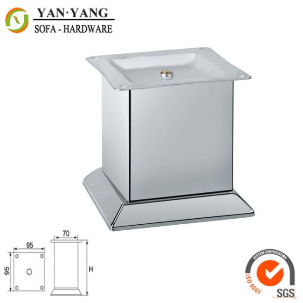 Buy cheap 11.5 cm high top quality iron metal sofa feet high grade furniture feet SL-043 from wholesalers