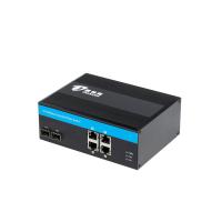 Buy cheap 40Gbps Industrial Unmanaged POE Switch 10/100Base SFP Fiber Ports Switch PoE product