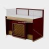 Buy cheap 2015Jewelry Showcase,jewelry display showcase design/MDF Customized Mall Kiosk from wholesalers
