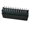 Buy cheap PBT GF30 Right Angle Card Edge Slot PCB Header Connectors 2.54mm from wholesalers