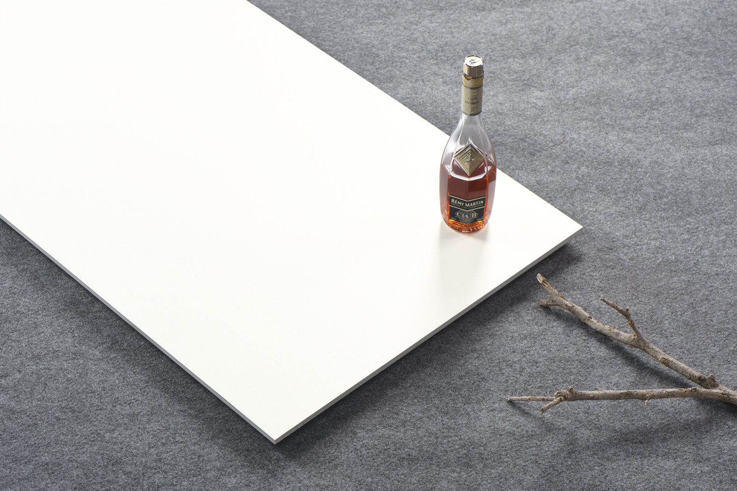 Beige Wall And Floor Soft Glazed Modern Textured Porcelain Tiles 60x120cm For Dining Room