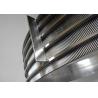 Buy cheap High Strength Stainless Steel Carbon Steel Wire Screens V Shaped Slot Opening 0.02mm~15mm from wholesalers