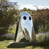 Buy cheap Customized polished stainless steel ghost statue for modern outdoor landscape from wholesalers
