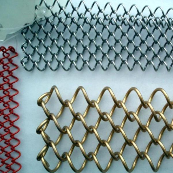 Buy cheap Diamond Chain Link Aluminum 2.0mm Decorative Wire Mesh from wholesalers