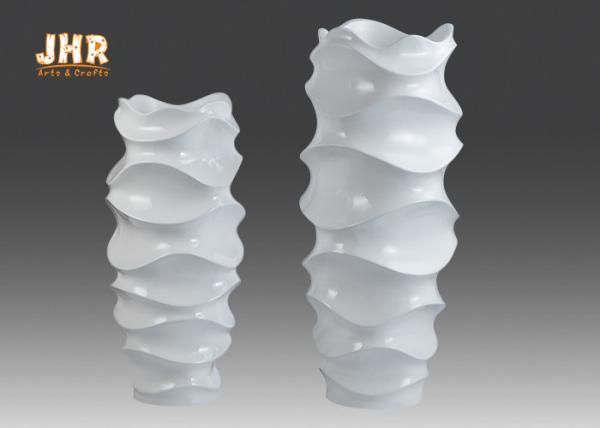 Buy cheap Creative Shape Fiber Glass Planters / Resin Vases from wholesalers