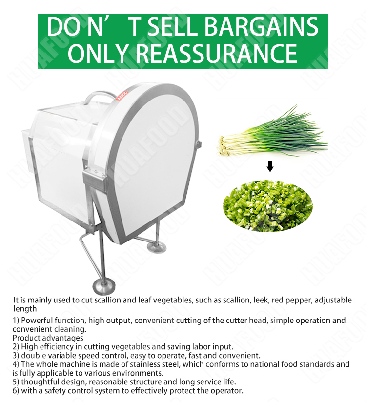 Family Use Garlic Sprouts Dicing Machine/Shallot Slicer Cutting Machine/ Chives Celery Shredding Cutter