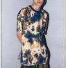 Buy cheap O Neck Acid Wash T Shirt Mens , 100% Cotton Material Mens Tie Dye T Shirt from wholesalers