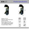 Buy cheap Bedside wall lamp acrylic atmosphere light bedroom flexible wall lamp home villa headboard reading light hotel from wholesalers