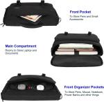 MESSENGER BAG FOR MEN, WOMEN BRIEFCASES LIGHTWEIGHT MEN'S LAPTOP BAG 15.6 INCH