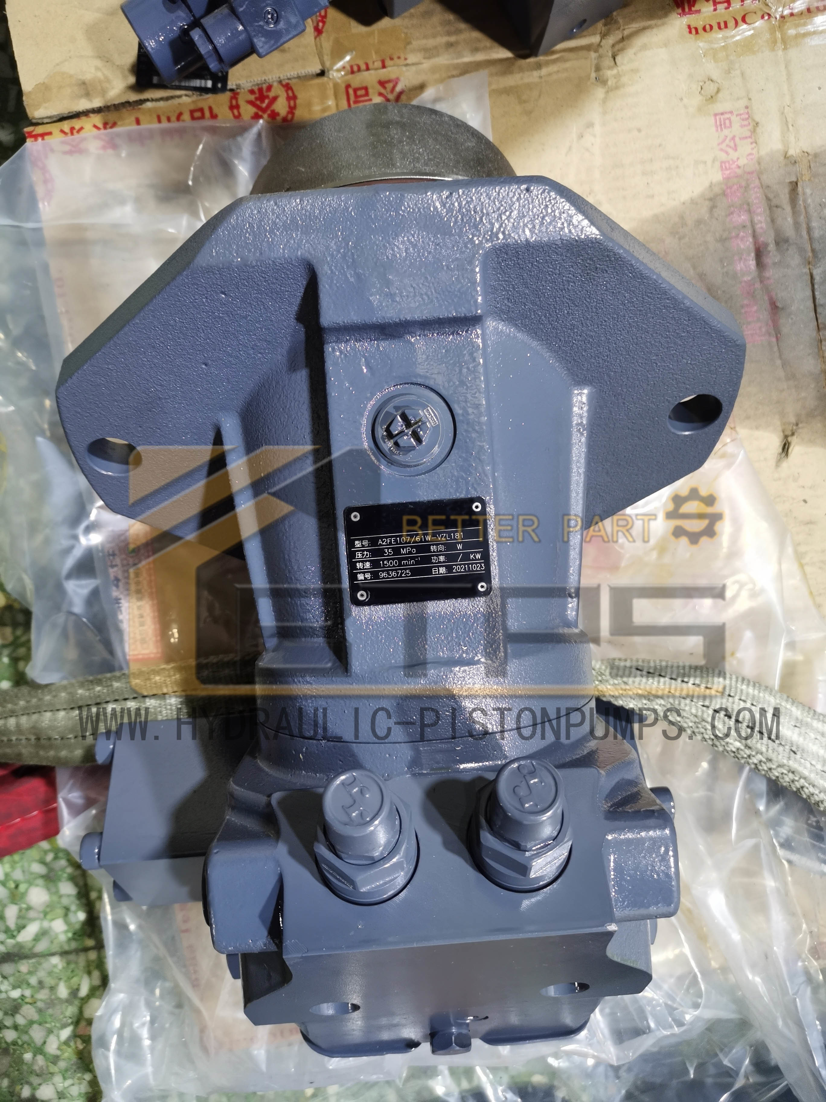 Rexroth Hydraulic Axial Piston Pump A2FE107/61W-VZL181 A2FE 160 180 250 355cc Series A2FE32/61W-VAL100